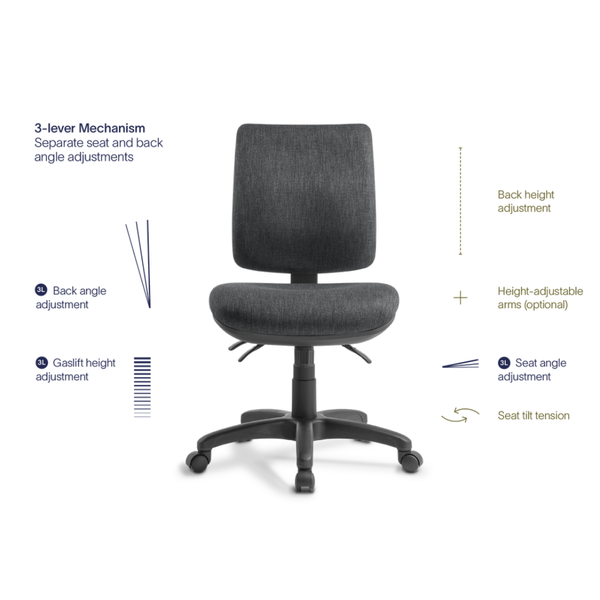 Eden Sport 3.4 Mid Back Task Chair