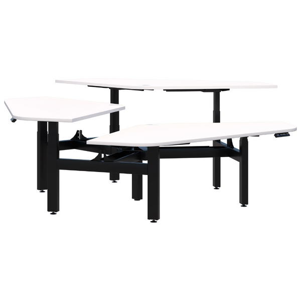 Summit II Electric 120° Rotor 3 Pod Desk
