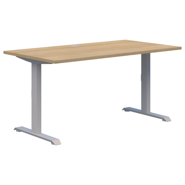 Summit II Single Fixed Height Desk