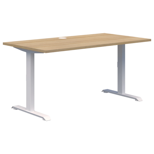 Summit II Single Fixed Height Desk