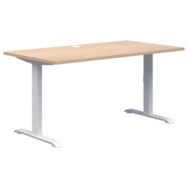 Summit II Single Fixed Height Desk
