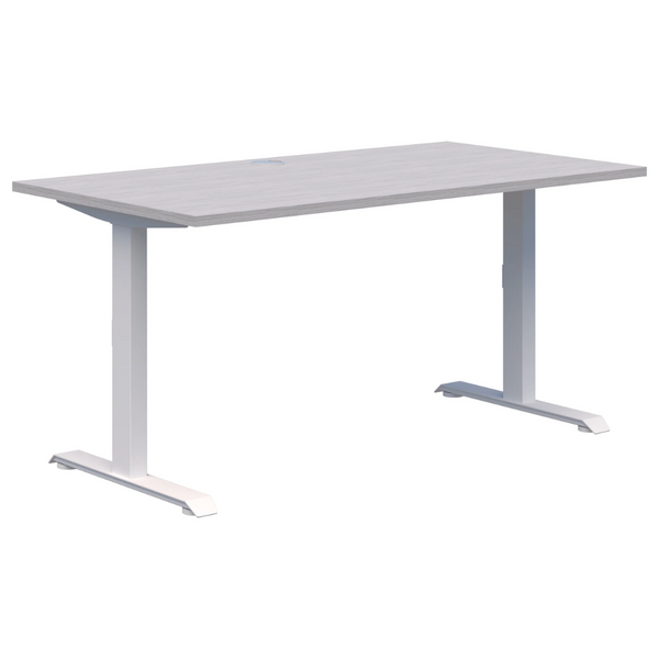 Summit II Single Fixed Height Desk