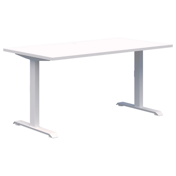 Summit II Single Fixed Height Desk