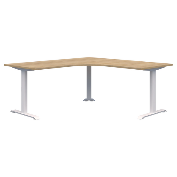 Summit II Fixed Height 90° Corner Workstation Desk