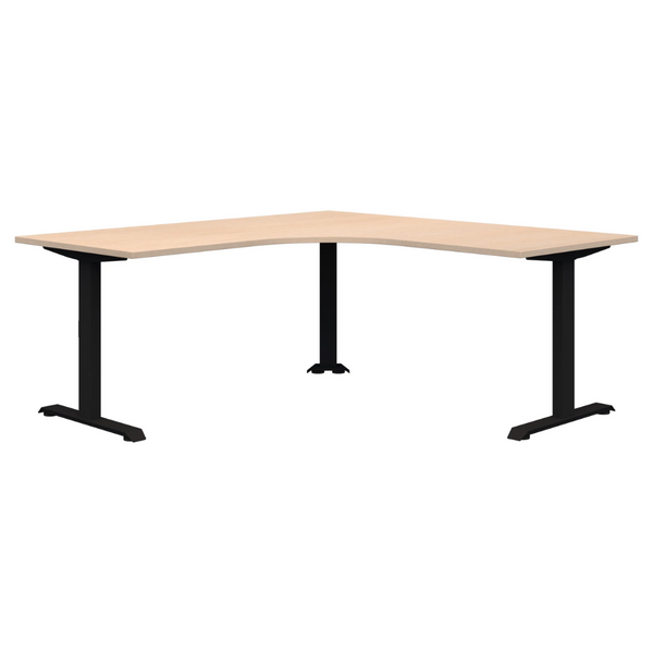 Summit II Fixed Height 90° Corner Workstation Desk