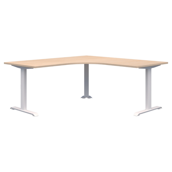 Summit II Fixed Height 90° Corner Workstation Desk