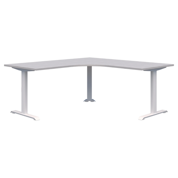 Summit II Fixed Height 90° Corner Workstation Desk