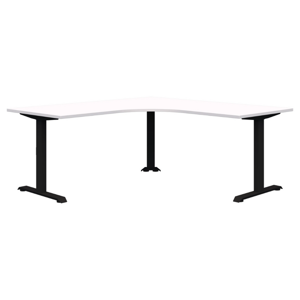 Summit II Fixed Height 90° Corner Workstation Desk