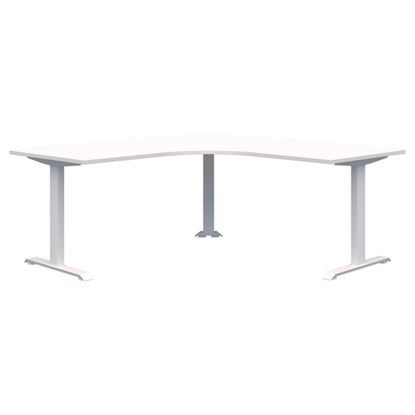 Summit II Fixed Height 90° Corner Workstation Desk