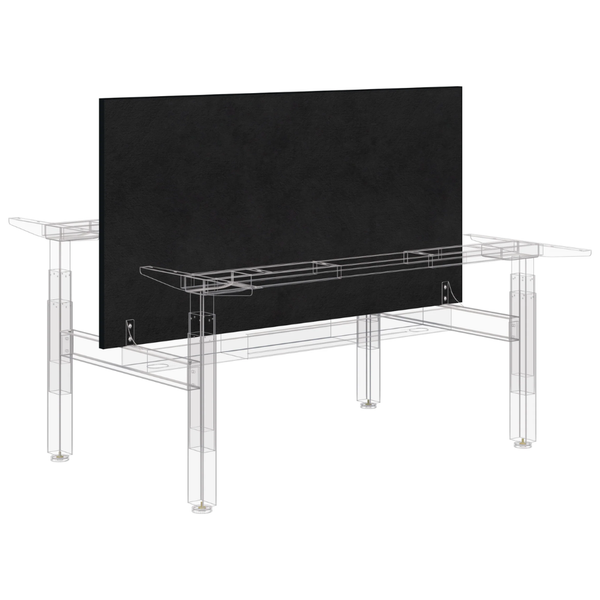 System 25 Centre Desk Screens - Workspace Direct