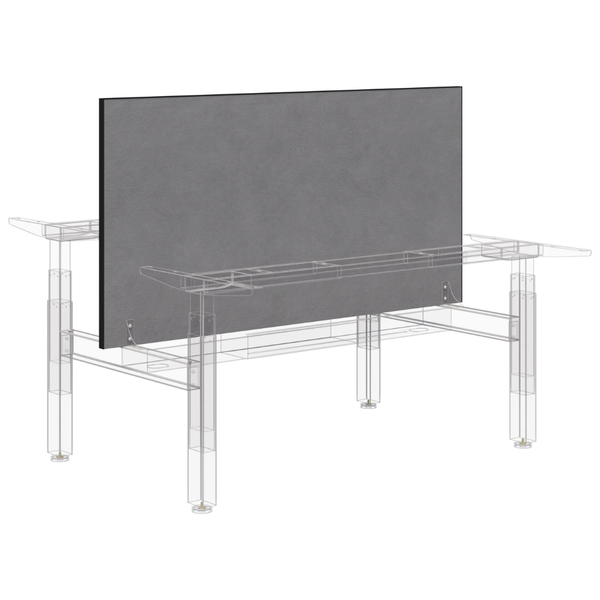 System 25 Centre Desk Screens - Workspace Direct