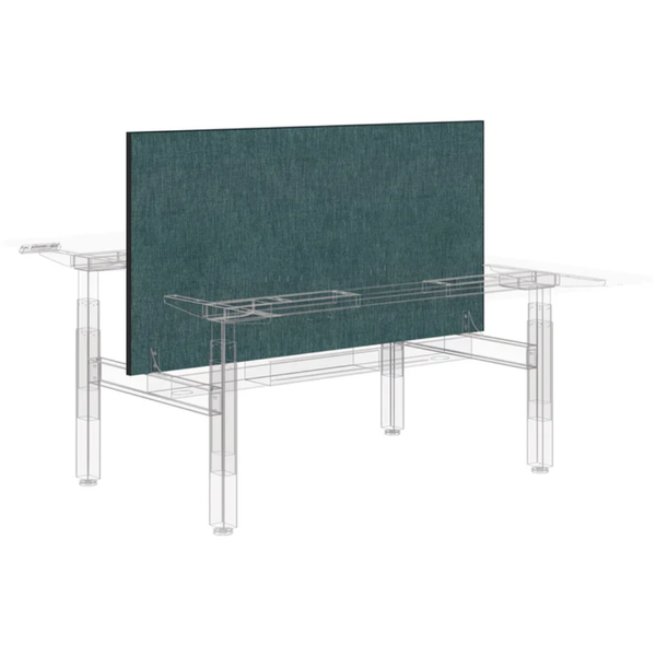 System 25 Centre Desk Screens - Workspace Direct