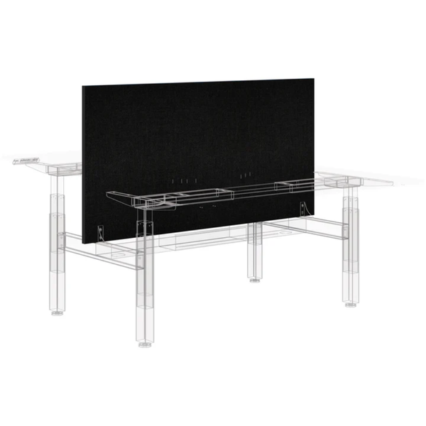 System 25 Centre Desk Screens - Workspace Direct