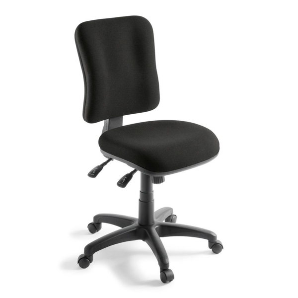 Tempo Ergonomic Office Task Chair Mid Back 3 Lever - Workspace Direct