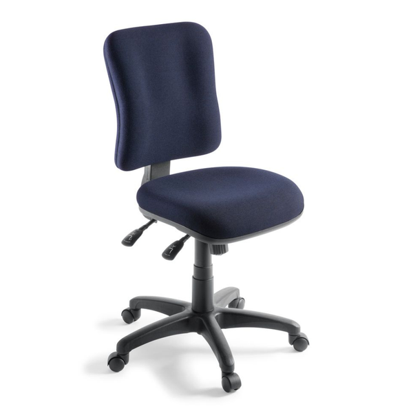 Tempo Ergonomic Office Task Chair Mid Back 3 Lever - Workspace Direct