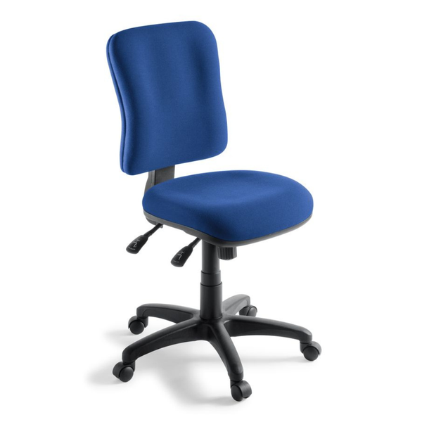 Tempo Ergonomic Office Task Chair Mid Back 3 Lever - Workspace Direct