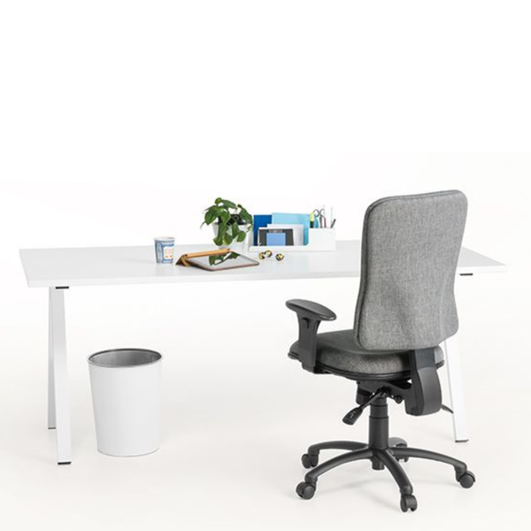 Tempo Ergonomic Office Task Chair Mid Back 3 Lever - Workspace Direct