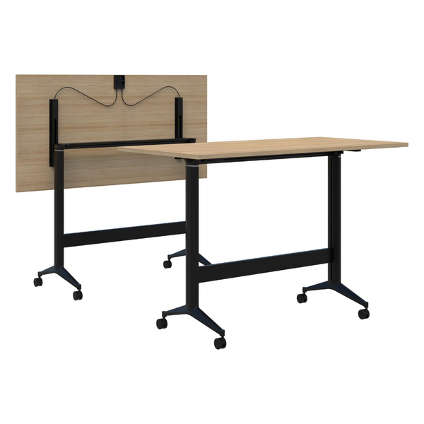 Boost Standing Height Flip Leaner Modular Meeting Tables