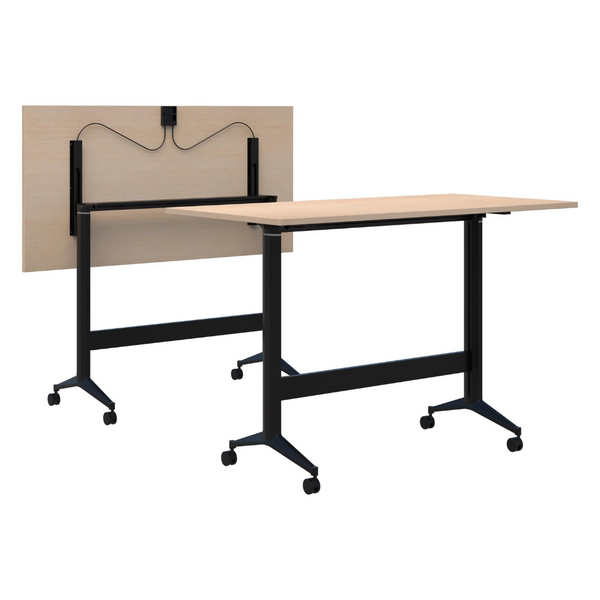 Boost Standing Height Flip Leaner Modular Meeting Tables