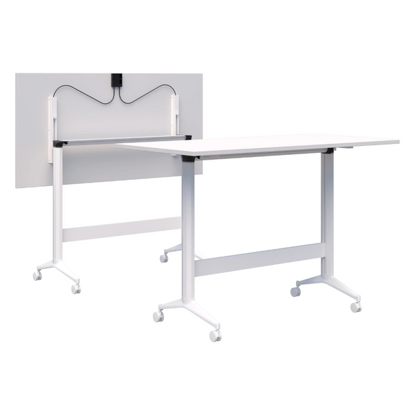 Boost Standing Height Flip Leaner Modular Meeting Tables