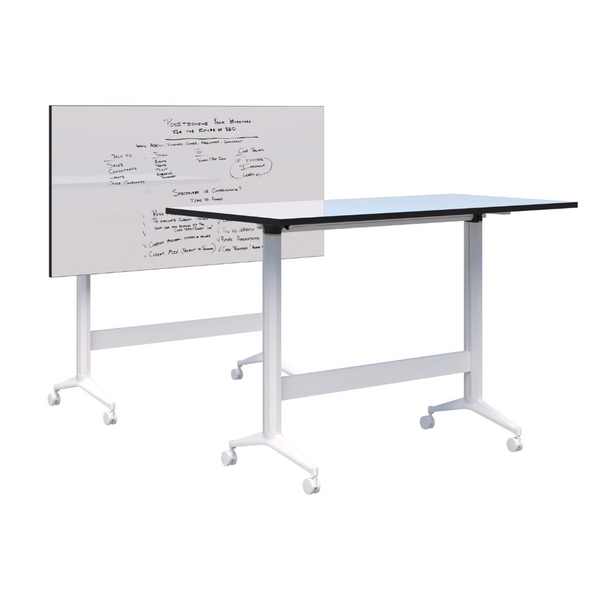 Boost Standing Height Flip Leaner Modular Meeting Tables