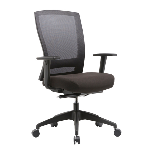 Buro Mentor Mesh Back  Chair Black