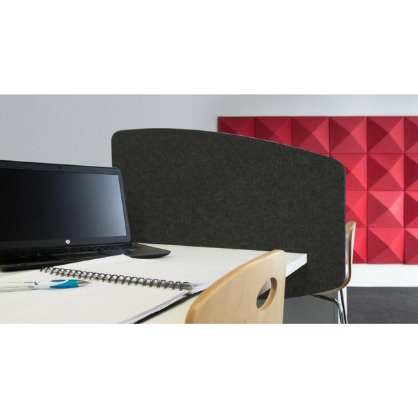 Acoustic Cove Arc Slide On Desk Screen