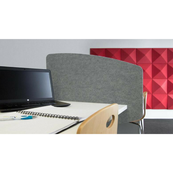 Acoustic Cove Arc Slide On Desk Screen