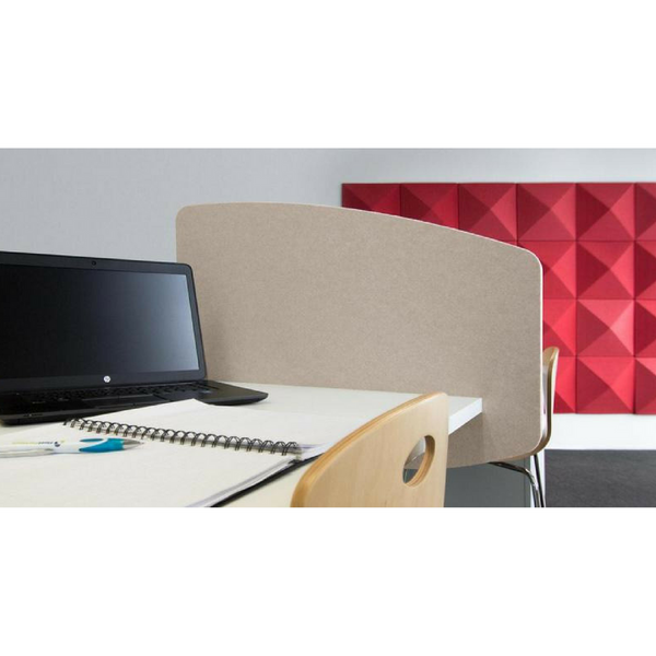 Acoustic Cove Arc Slide On Desk Screen