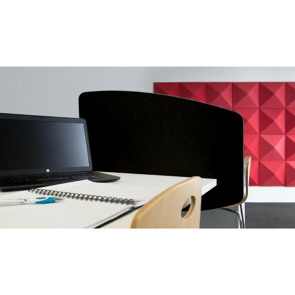 Acoustic Cove Arc Slide On Desk Screen