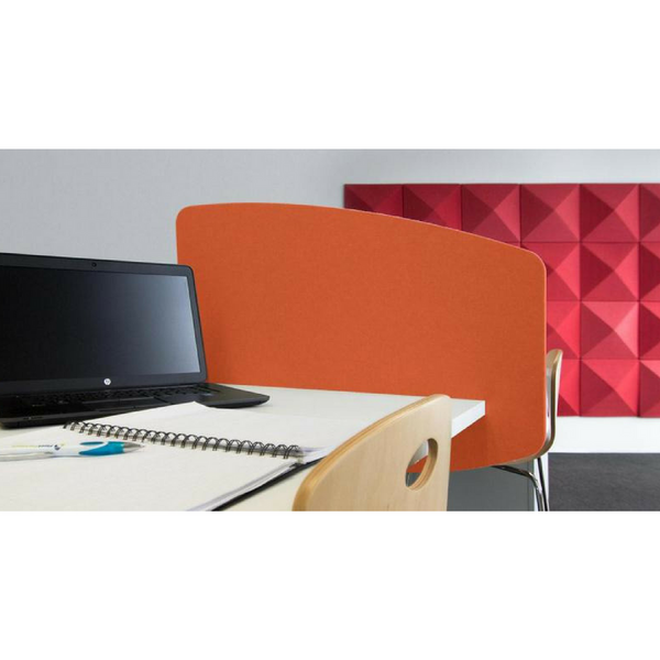 Acoustic Cove Arc Slide On Desk Screen