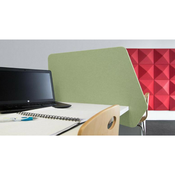 Acoustic Cove Bevel Slide On Desk Screen