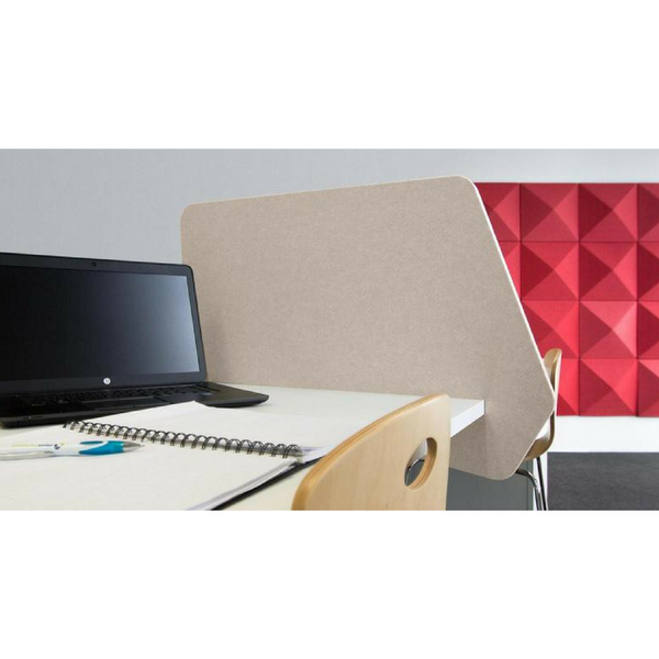 Acoustic Cove Bevel Slide On Desk Screen