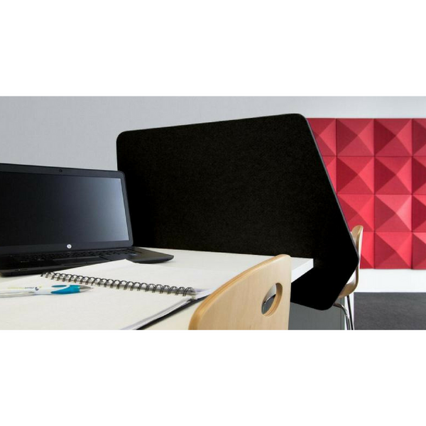 Acoustic Cove Bevel Slide On Desk Screen