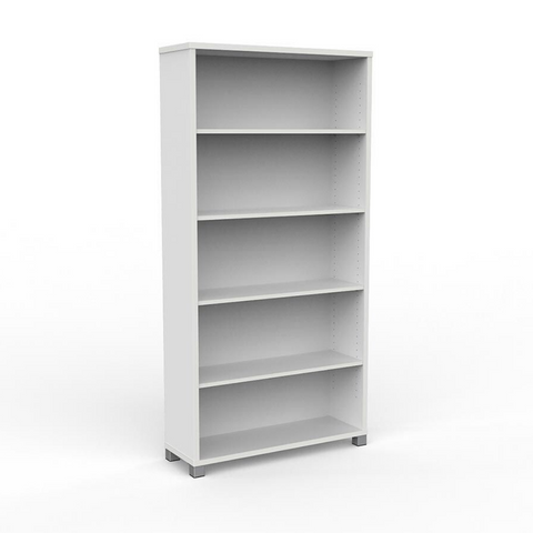 STORAGE Cubit Bookcase 1800mm High White