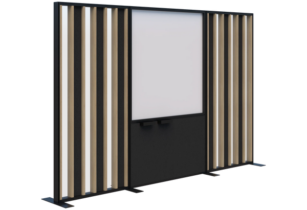 Connect Fin Room Divider Screens - Fin Acoustics/Whiteboard/Fin Acoustics Group