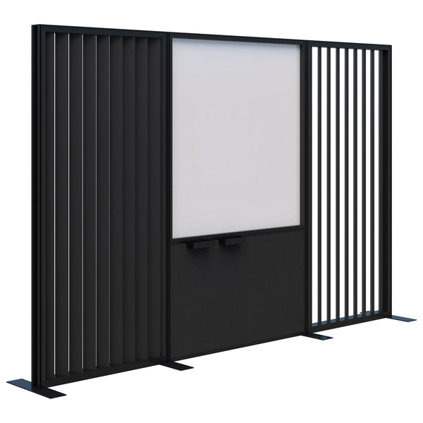 Connect Fin Room Divider Screens - Fin/Whiteboard/Fin Group
