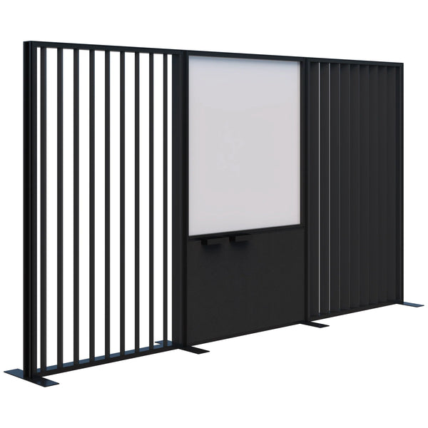Connect Fin Room Divider Screens - Fin/Whiteboard/Fin Group