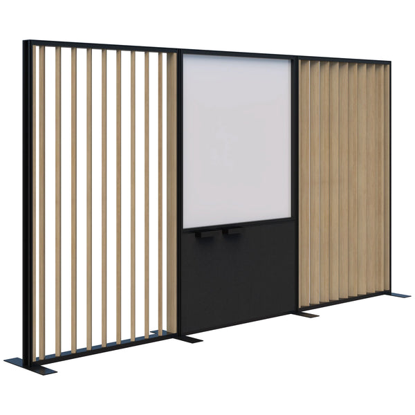 Connect Fin Room Divider Screens - Fin/Whiteboard/Fin Group
