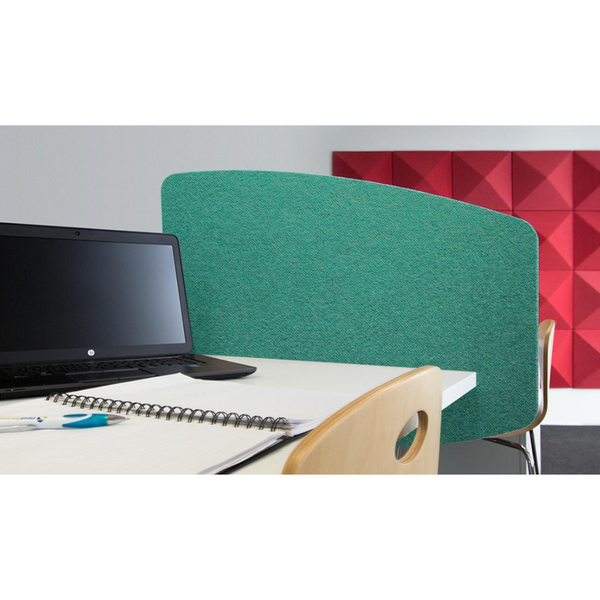Acoustic Cove Arc Slide On Desk Screen