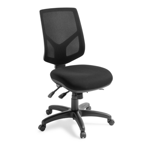 Crew Mesh Back Office Chair Black - Workspace Direct