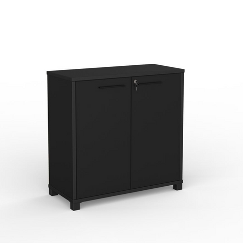 Cubit Storage Cupboard 900mm High Black