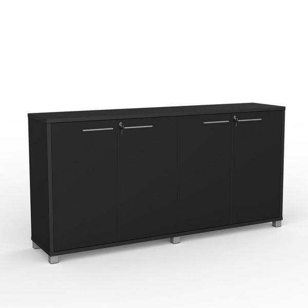 Cubit Storage Credenza 1800mm Wide Black