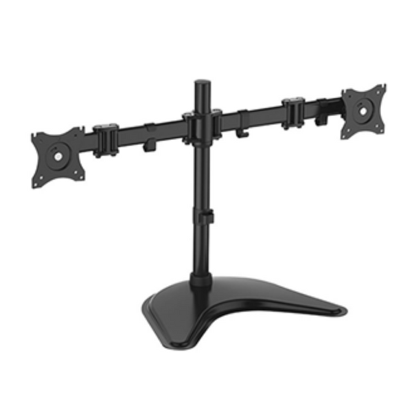 Monitor Arm Digitus Dual 15-27" Stand Base Black