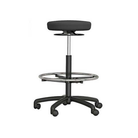 Drafting Stool Black Vinyl