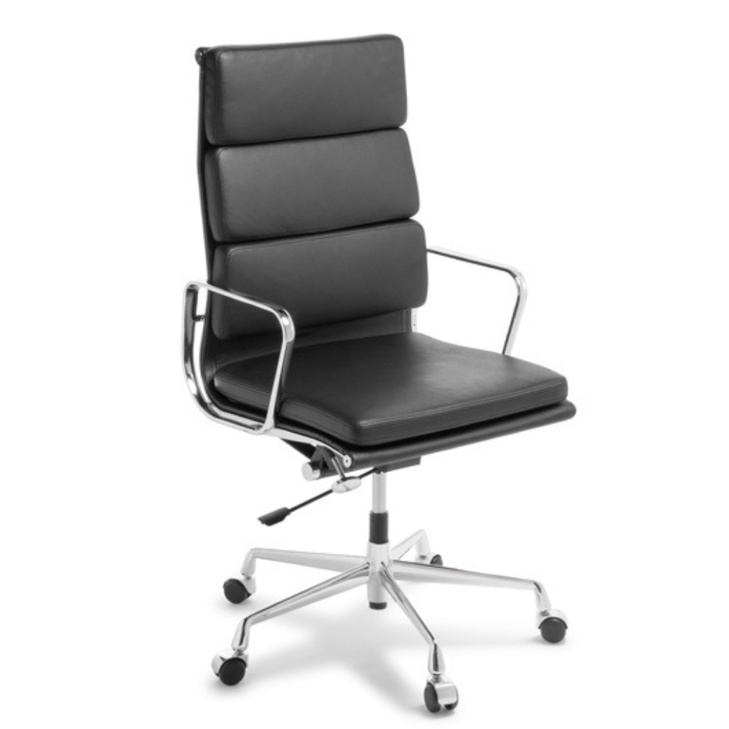 Eames Replica Highback Soft Pad Executive Chair Black