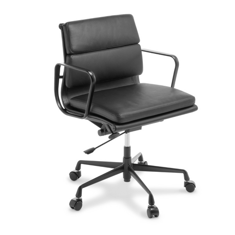 Eames Replica Midback Soft Pad Executive Chair Black
