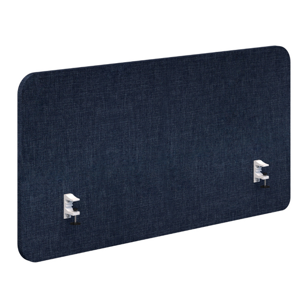 Edge Desk Mounted Fabric Screens 650mm High