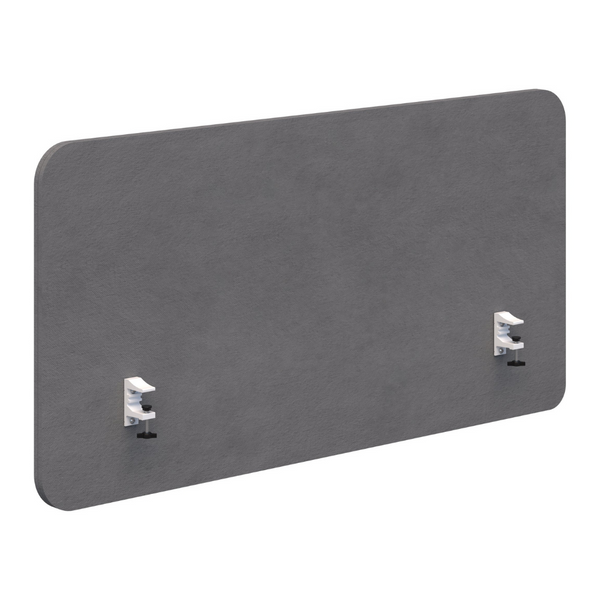 Edge Desk Mounted Fabric Screens 650mm High