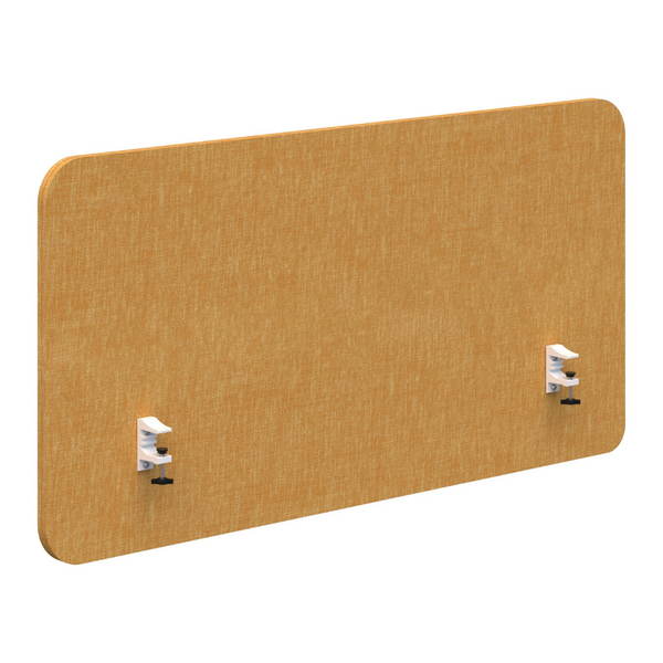 Edge Desk Mounted Fabric Screens 650mm High